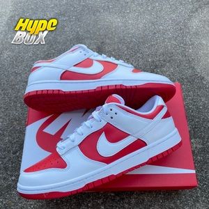 ❗️SOLD ❗️Nike Dunk low University Red 🔴⚪️